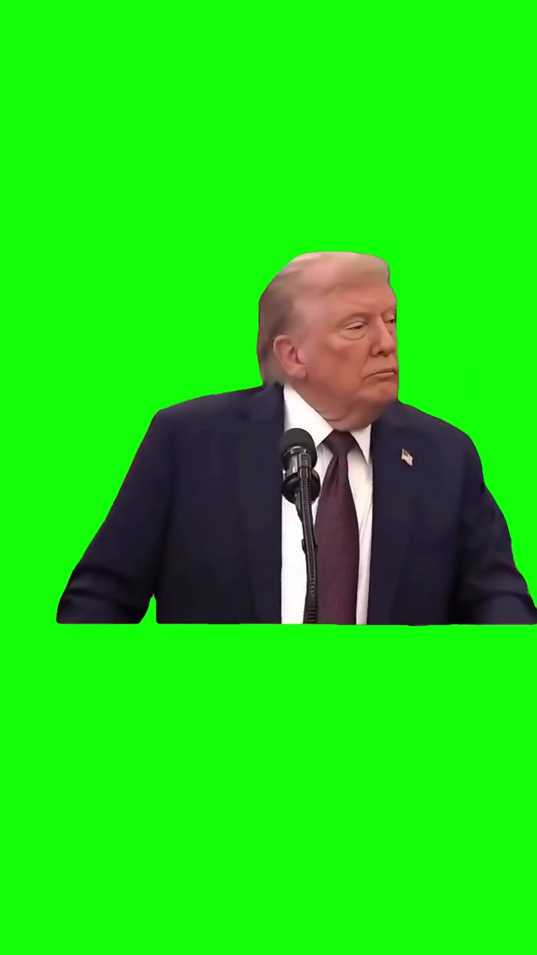 Trump Thats probably AI Green Screen Meme