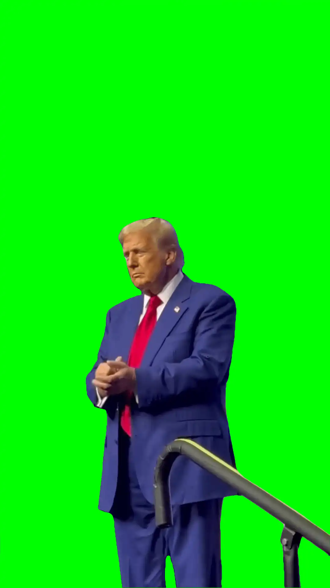 Trump ymca dance green screen