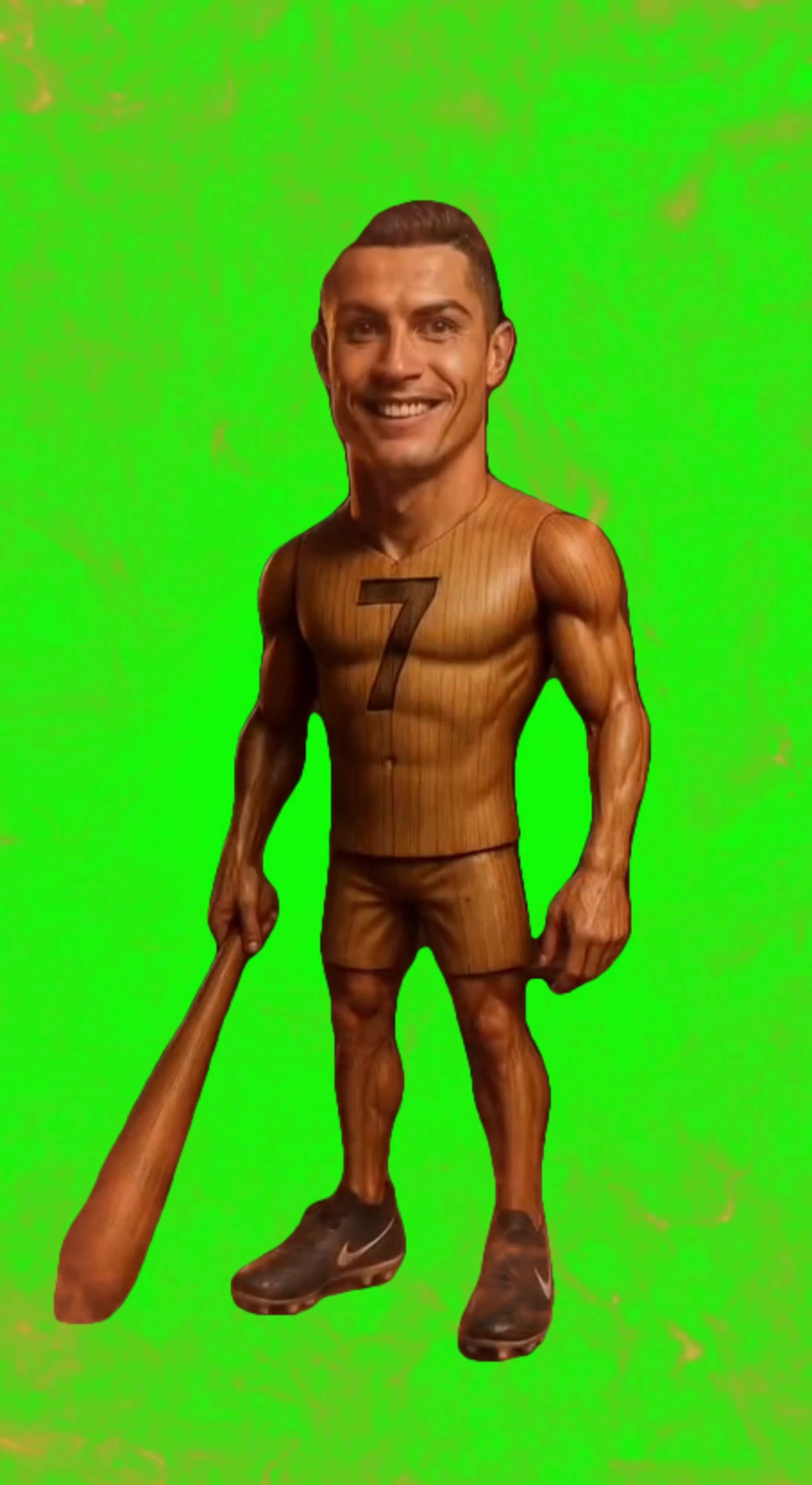 Tung tung suiiii green screen