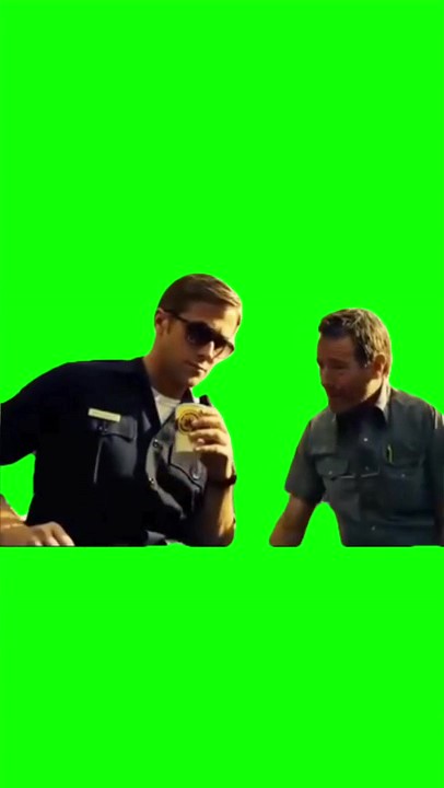 two guys talking meme green screen