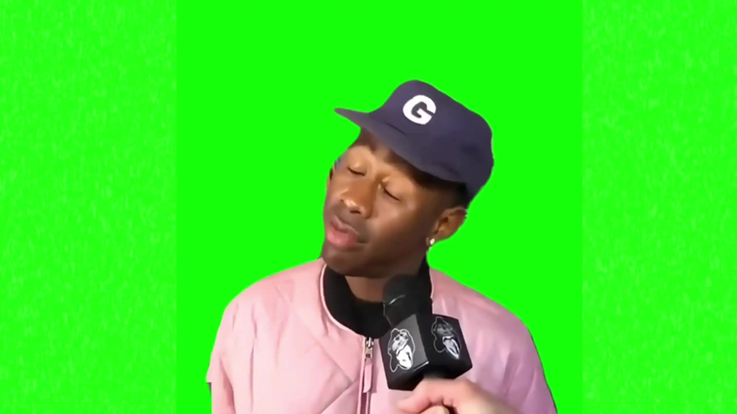Tyler, uhh no meme green screen