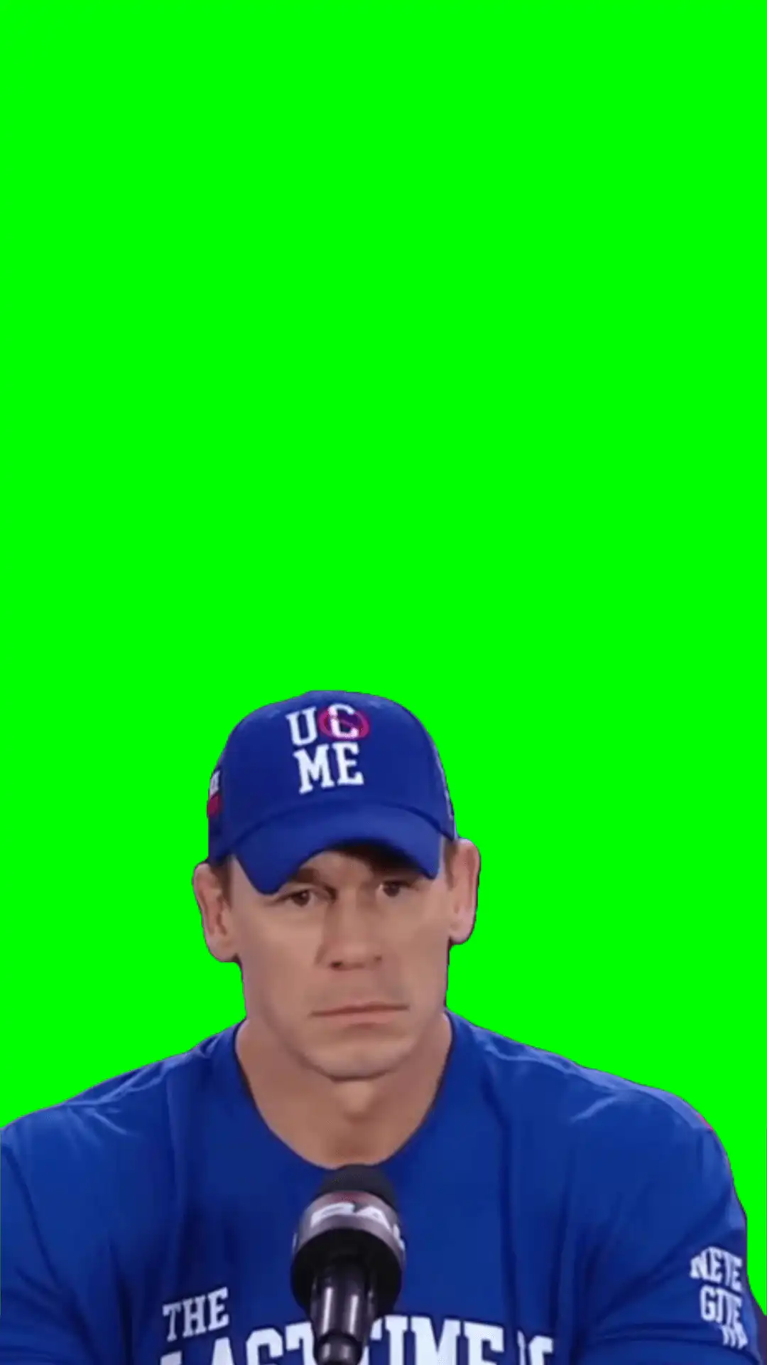 U can’t C Me John Cena Meme Green Screen