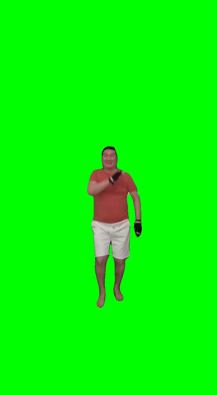 Unc dancing to taka la dentro Green Screen Meme