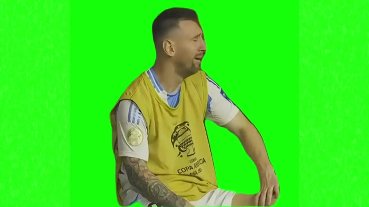 Upset Messi Meme