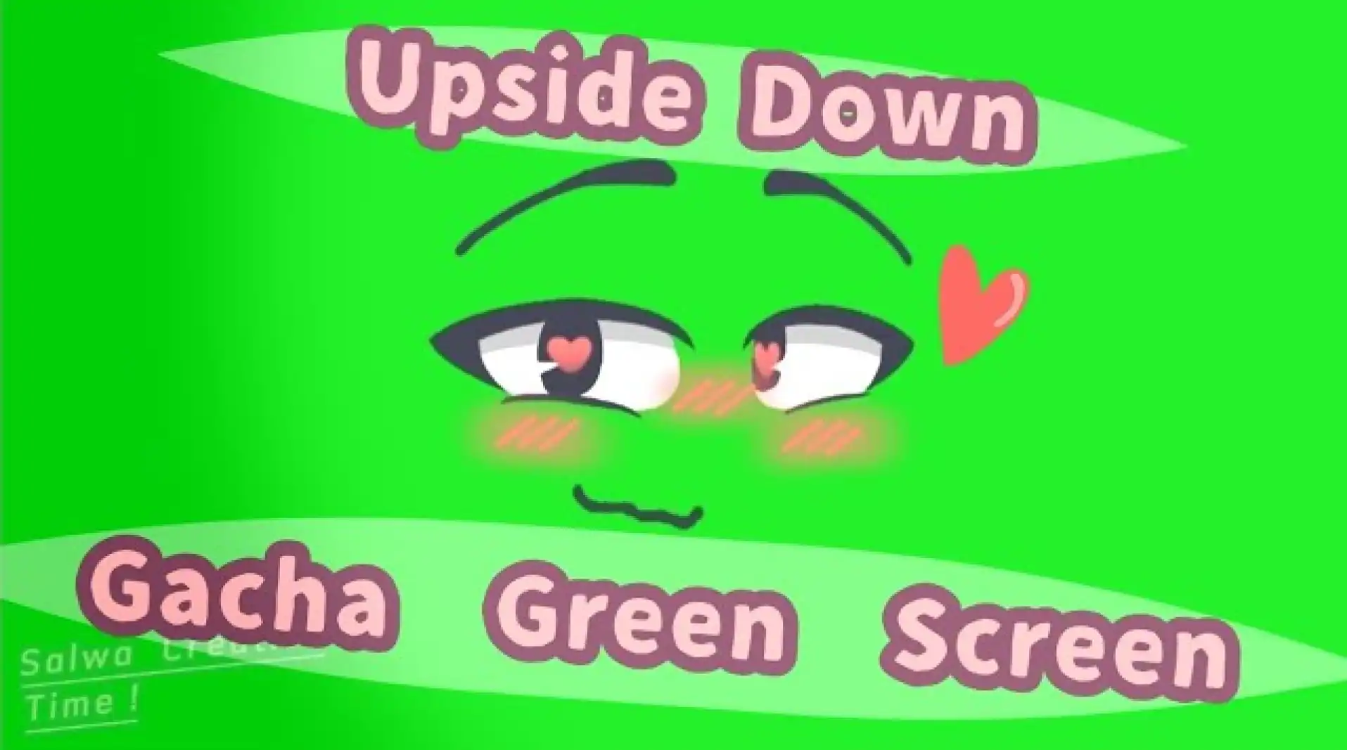 Upside Down Up Down Right Down Gacha Club Green Screen