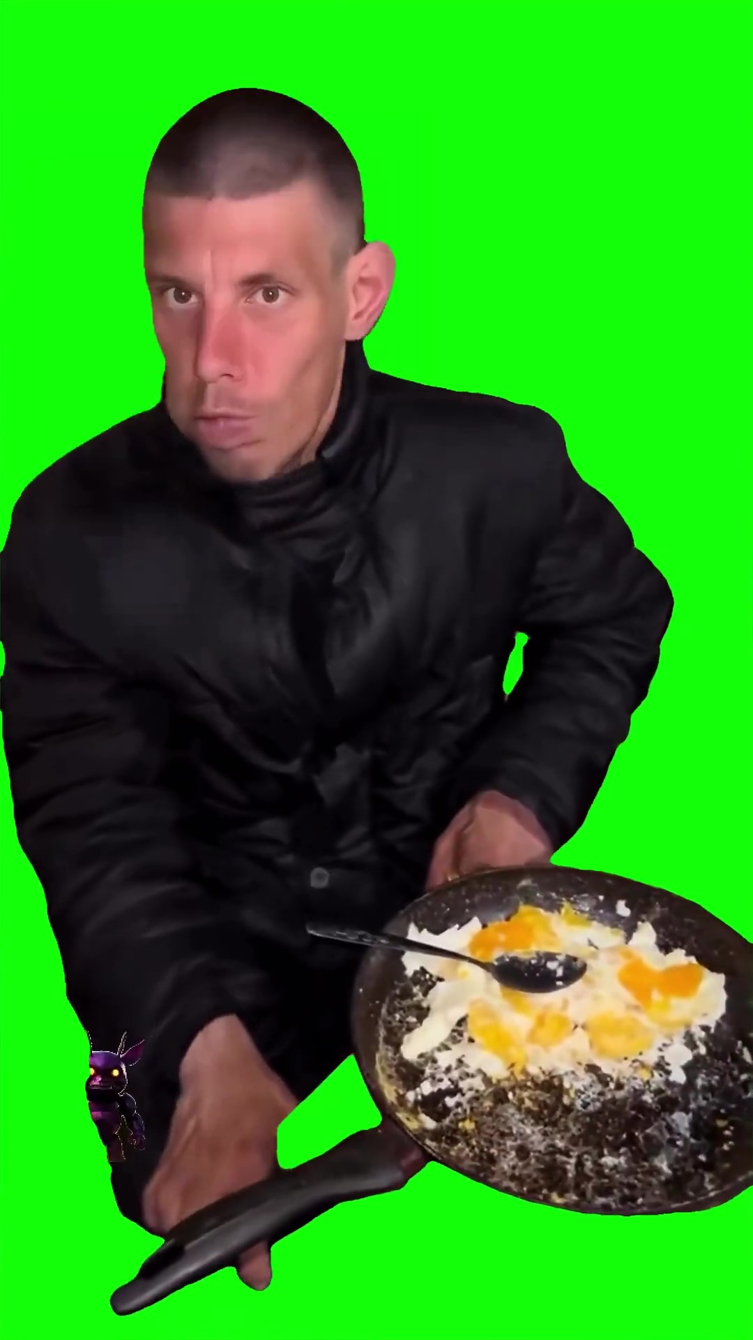 Valera shuffling Green Screen