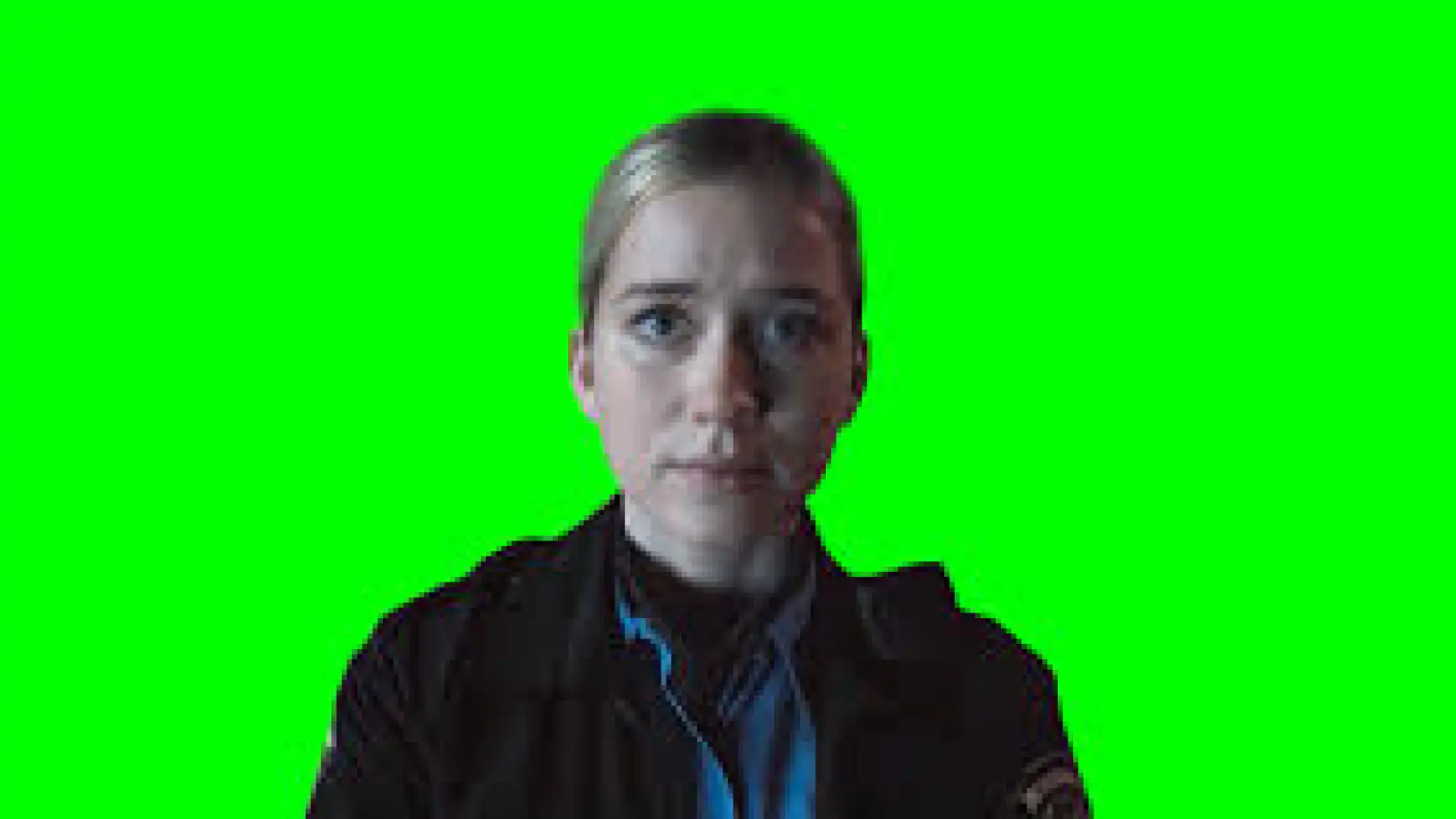 Vanessa Afton staring at a drawing FNAF movie meme Green Screen