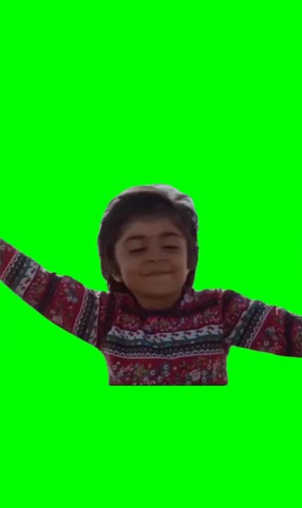 Vibing Meme Green Screen