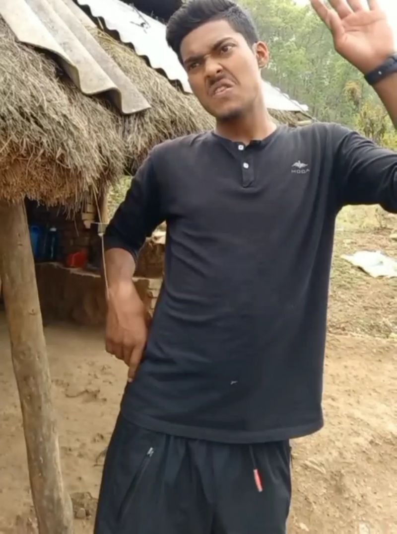 Viral laughter dance