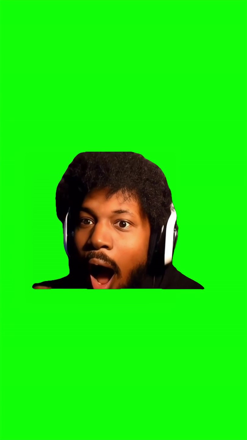 Wait hold on wait meme Green Screen