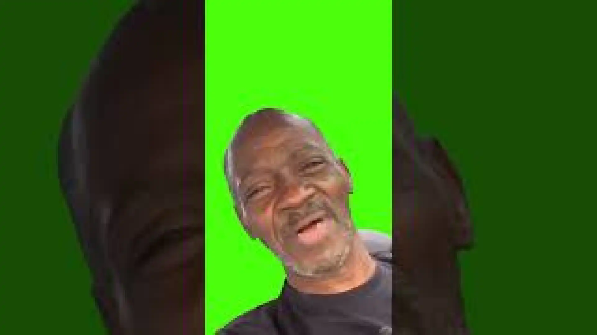 Wake up nigga meme green screen