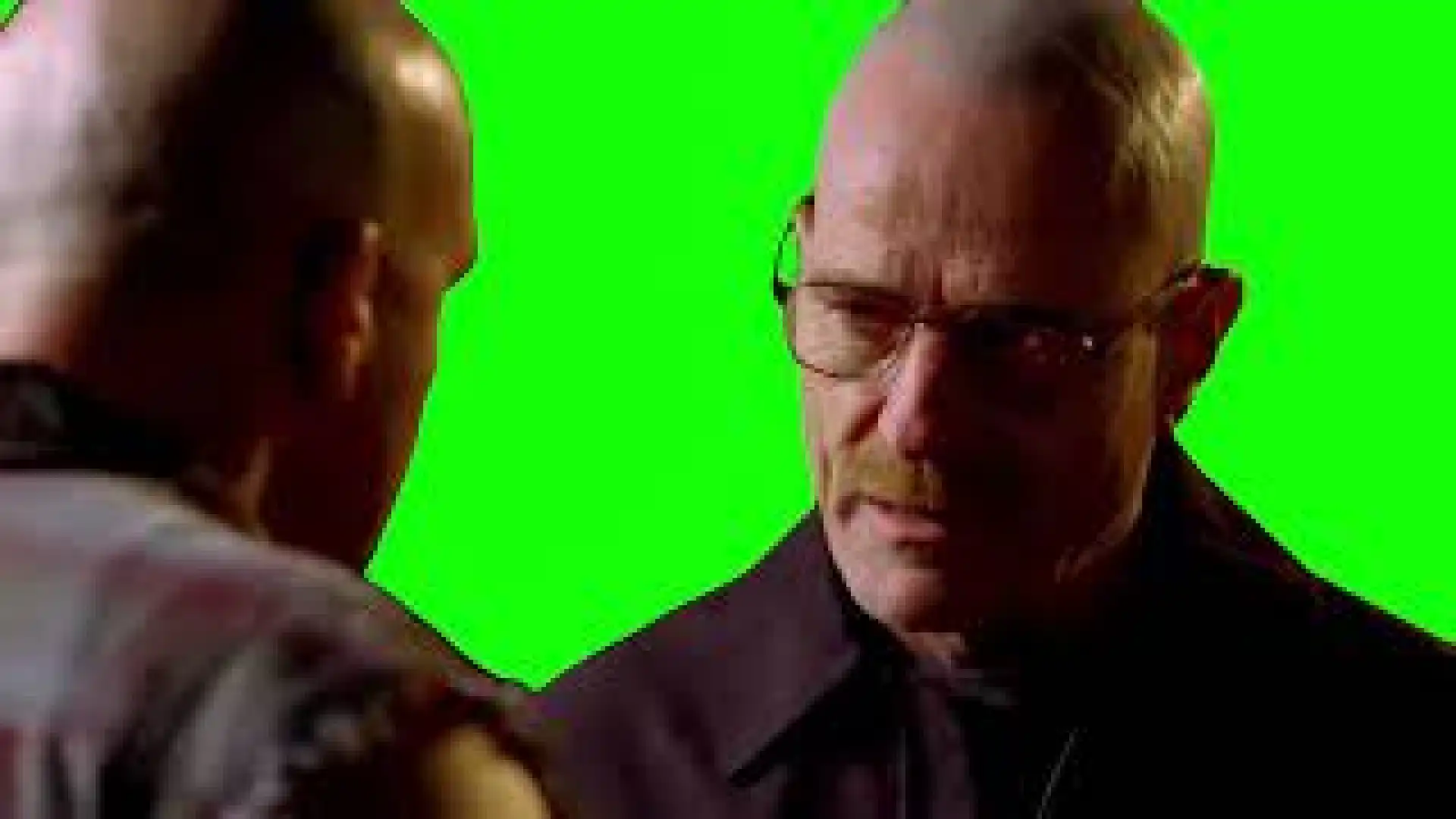 Walter White Stay out of my territory Green Screen