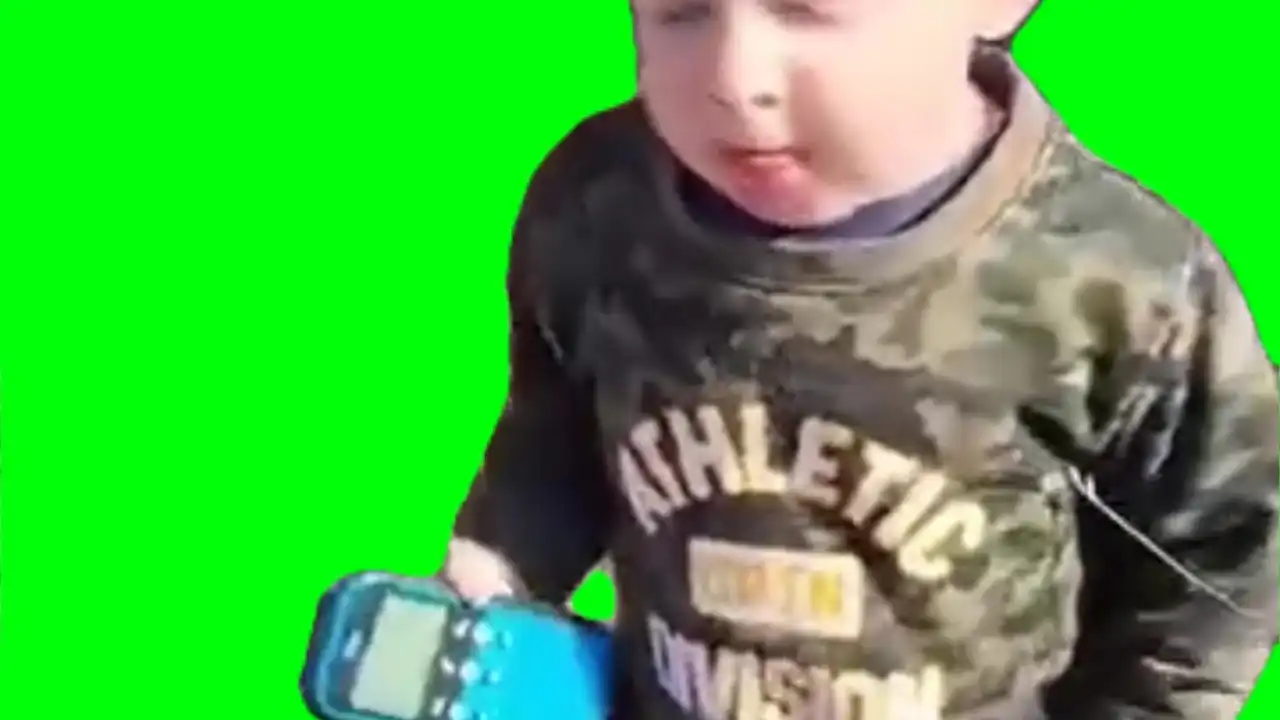 We will rock you meme green screen