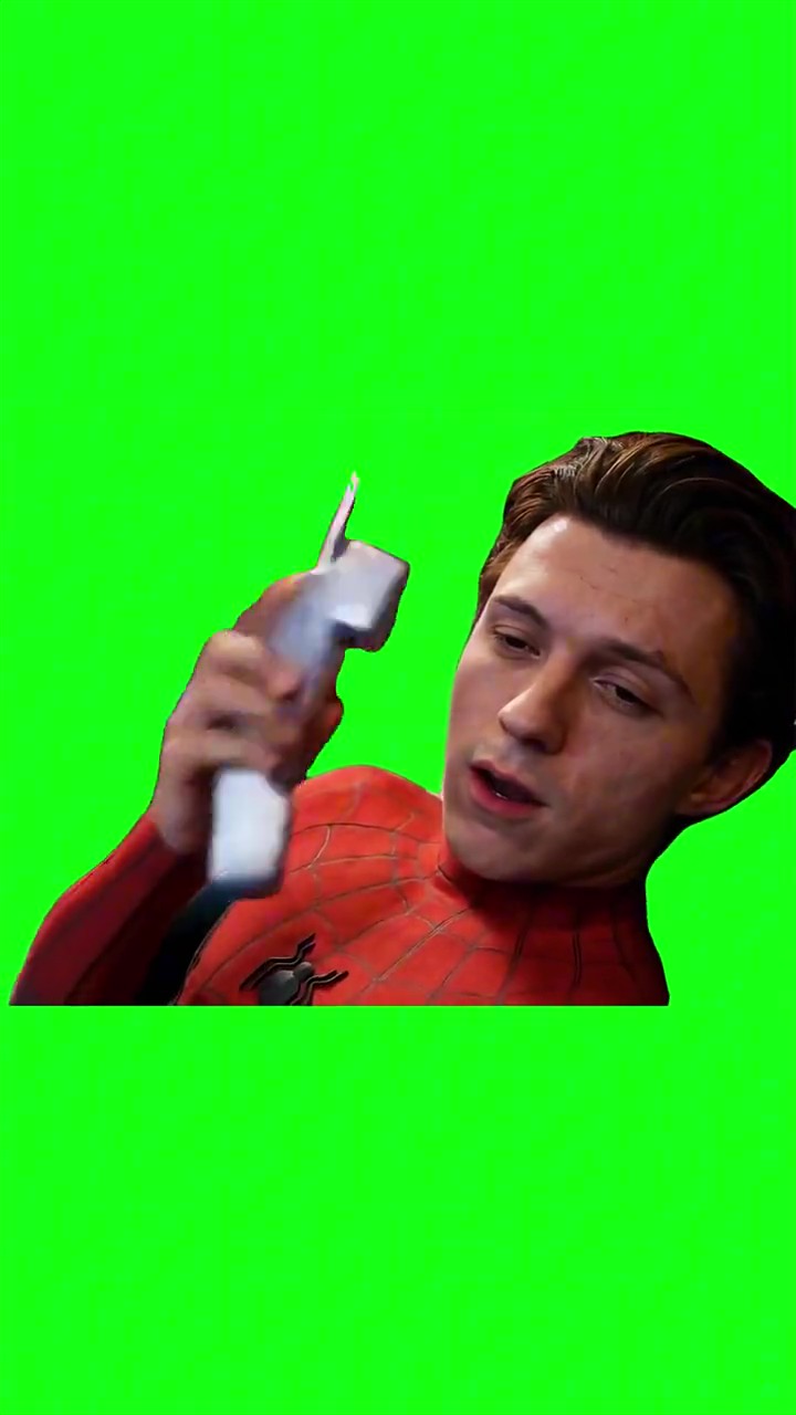 whasaaa!! Spiderverse Green Screen