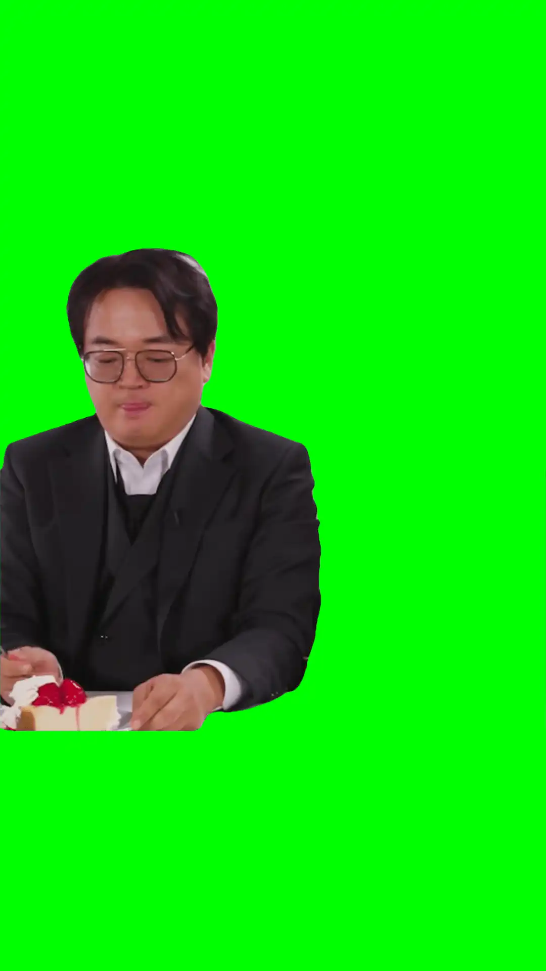 When food tastes so good meme green screen