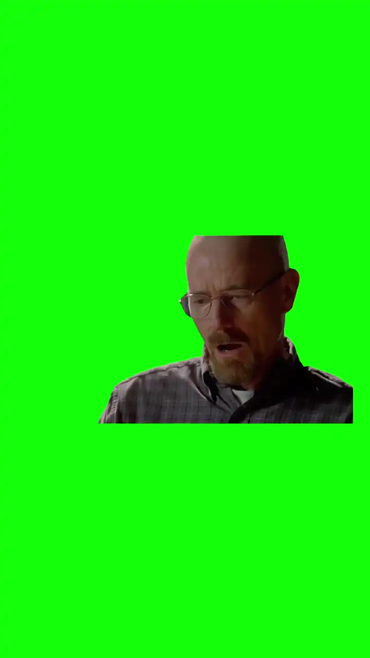 Why are you doing this meme green screen