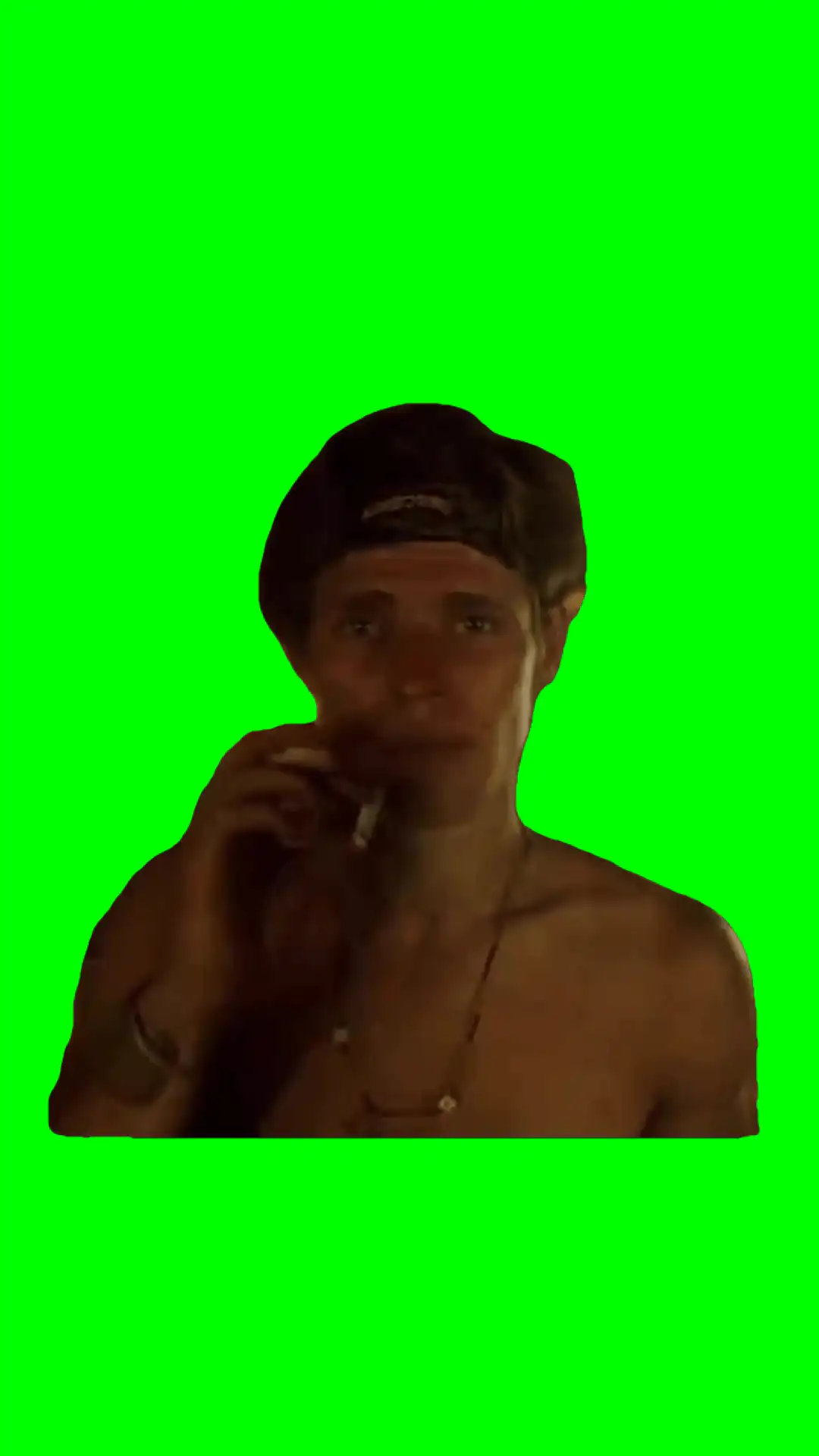 William dafoe first time green screen