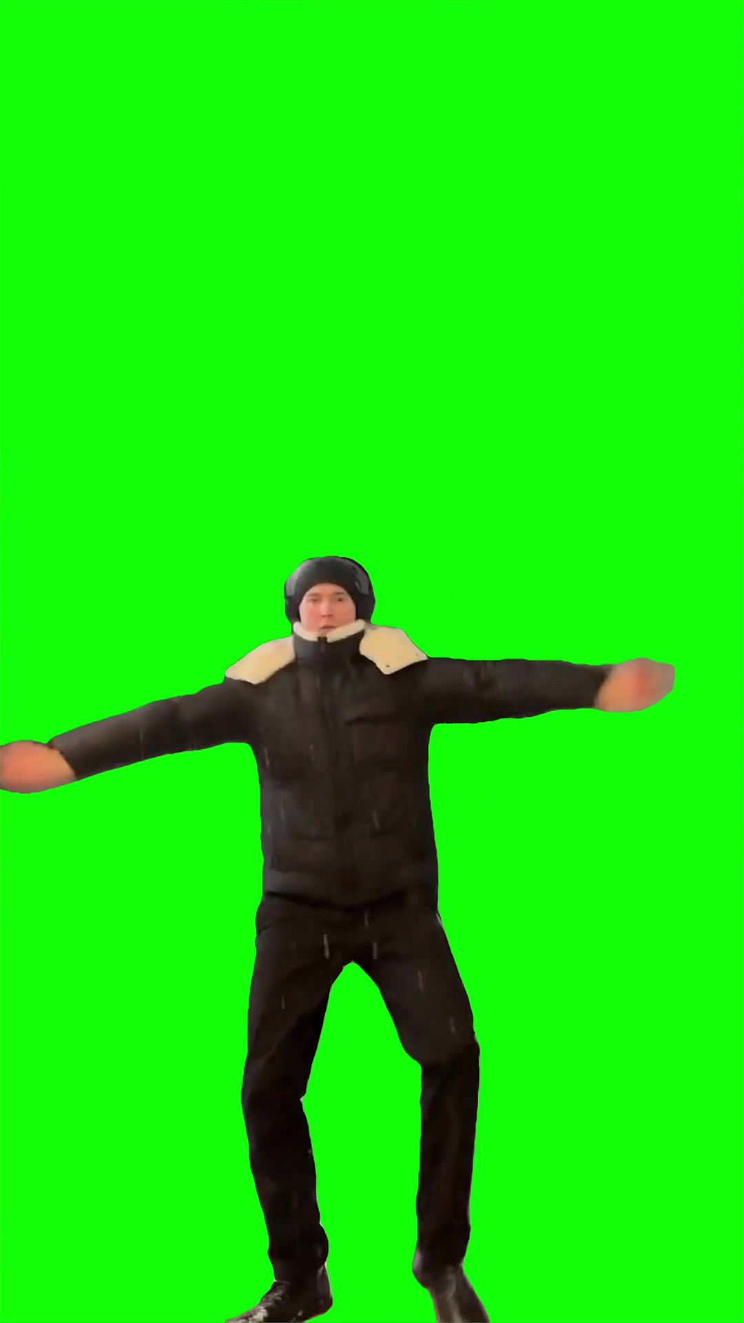 Winter tectonic Green Screen Meme