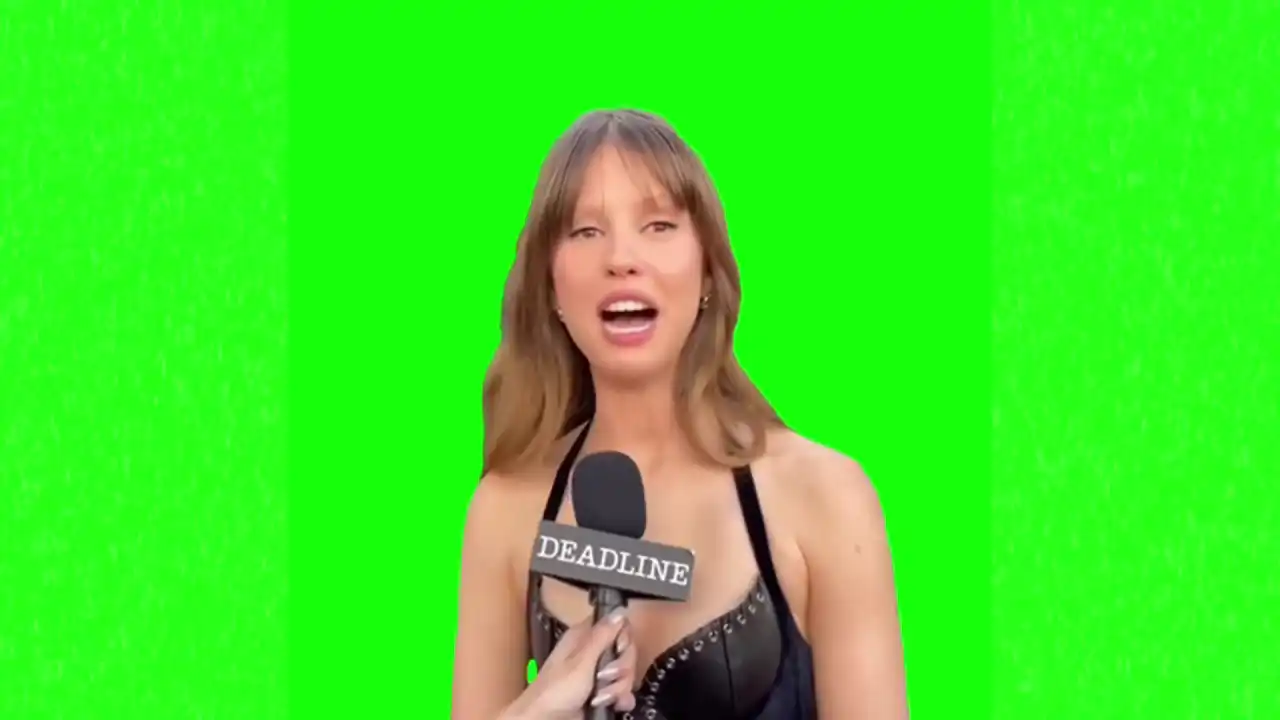 Yeah Uhm meme green screen