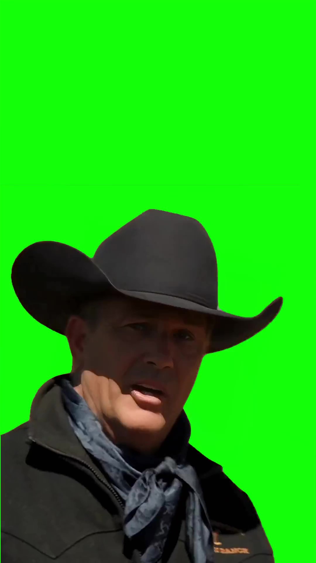Yellowstone fuck it Green Screen Meme
