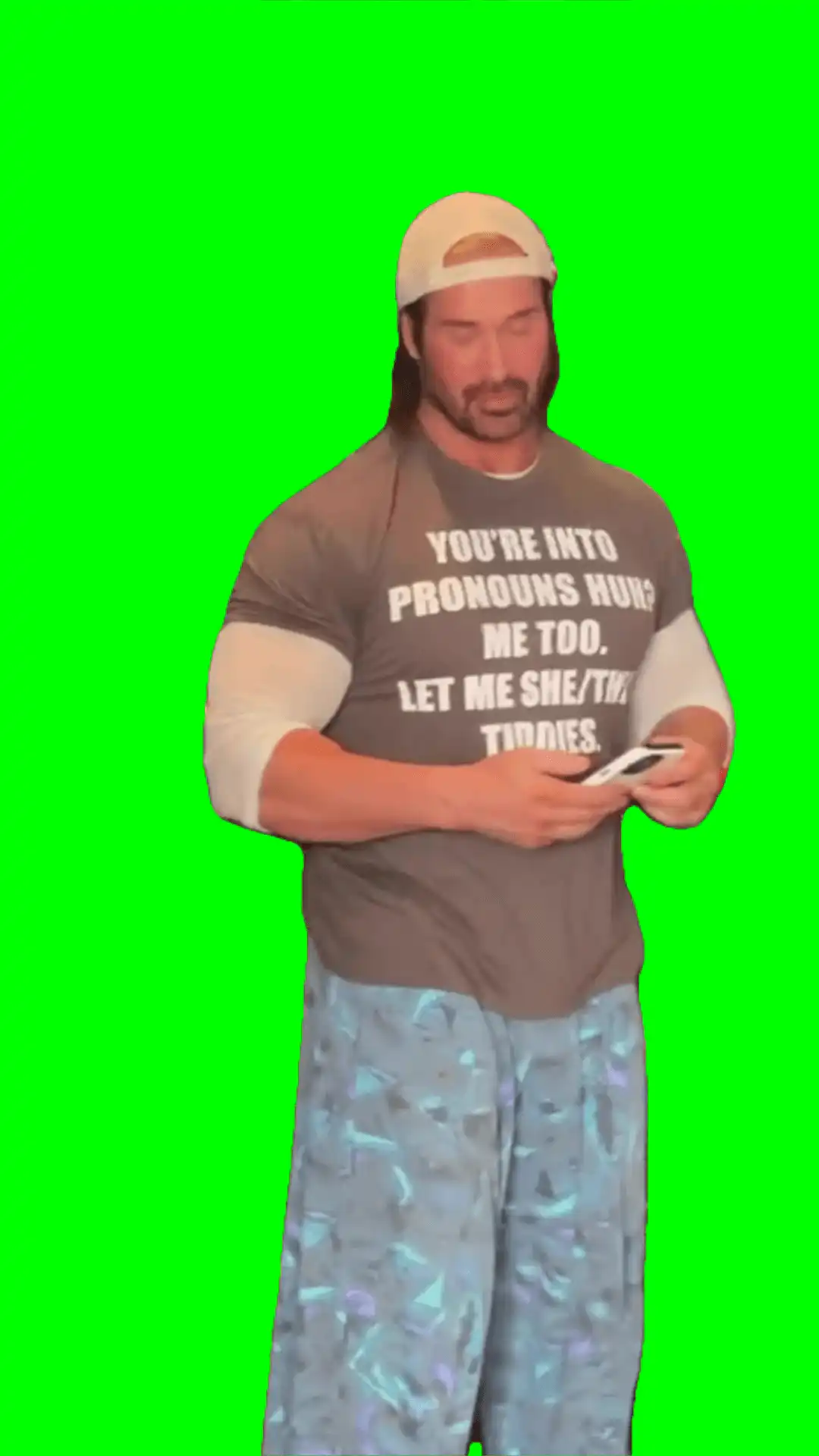 Yes meme green screen