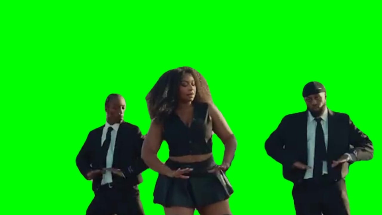 YG Hollywood Dance Trend Meme Green Screen