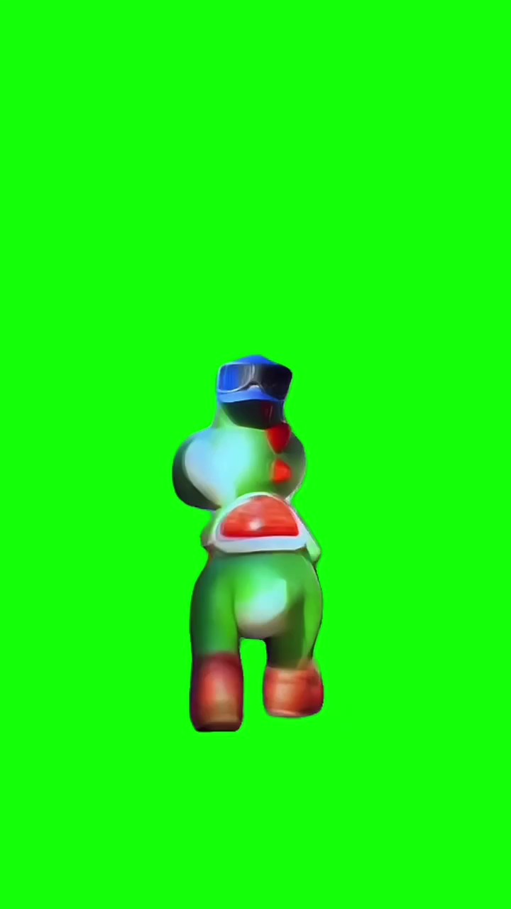 Yoshi in brooklyn Green Screen Meme