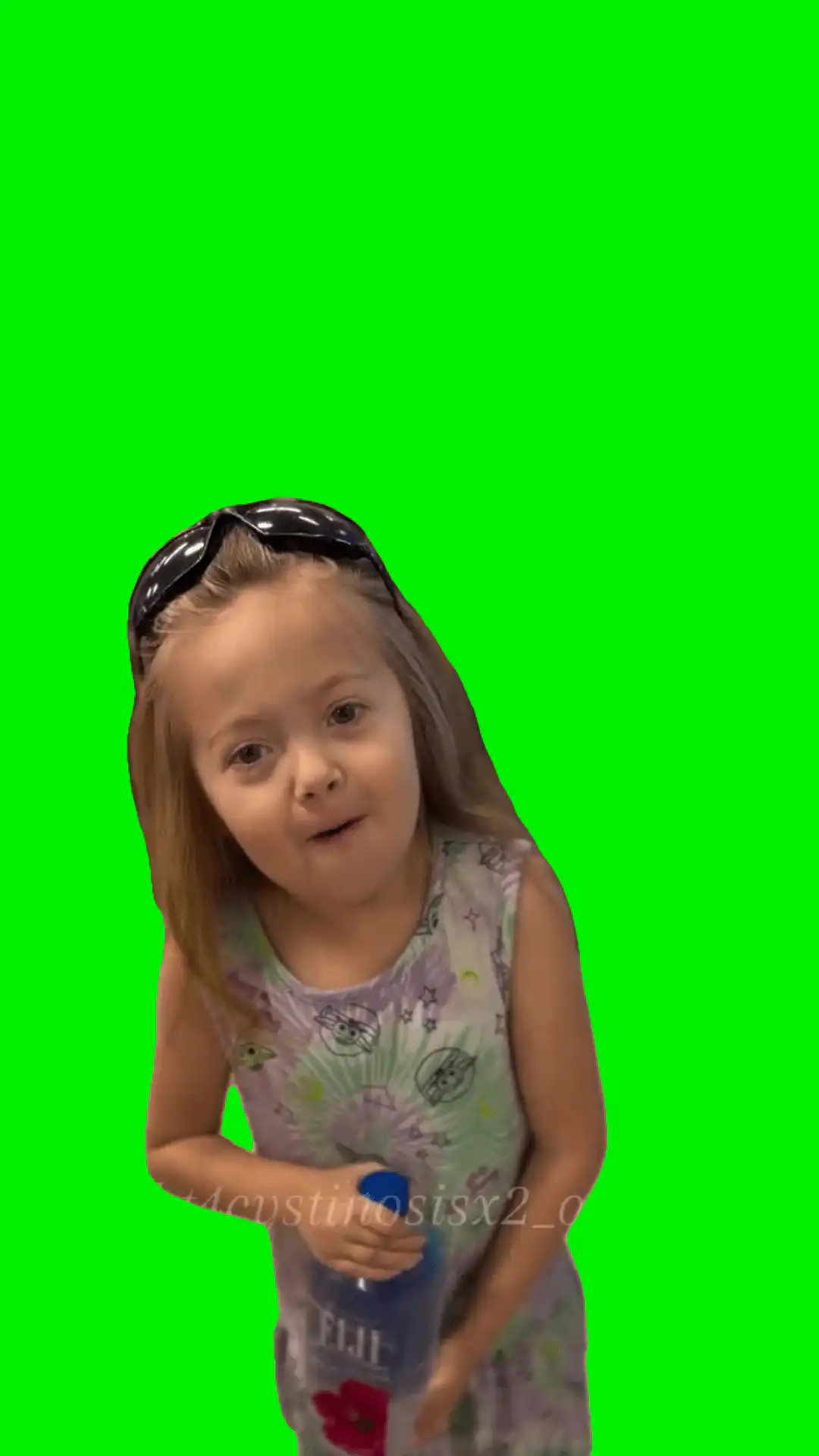 You do have a credit card green screen