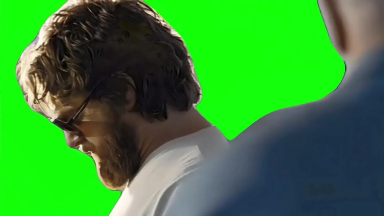 Zach Galifianakis Don’t touch it don’t smell it Meme Green Screen